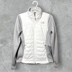 The North Face Women's Jacket - White and Gray